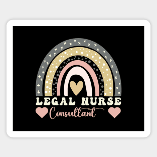 Legal Nurse Consultant Rainbow Appreciation Day Legal Nurse Magnet